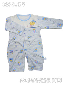 安嬰寶圓領(lǐng)yinge連體衣