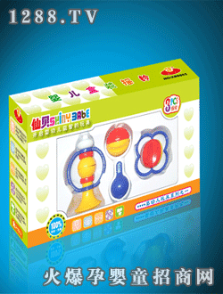 仙貝四件套盒裝搖鈴