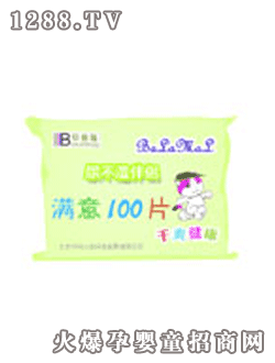貝蕾貓嬰兒專用濕巾綠