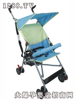 信誠淺藍(lán)兒童推車