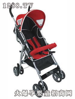 信誠紅篷黑體兒童推車