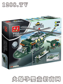 邦寶玩具河馬多用直升機(jī)