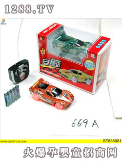 神童四通搖控車(八款混裝 配電池 )