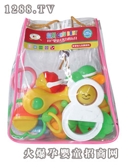 超貝yinge袋裝搖鈴十件套 