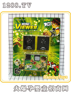 大明匙扣換片玩具相機(jī)BEN10 圖片