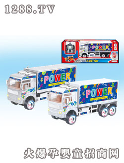 仁達(dá)音樂、閃燈搖擺貨柜車