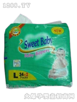 靜潔yinge紙尿褲大號34加2包裝