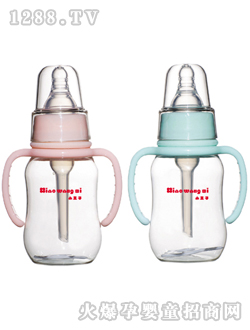 5安弧形防脹氣有耳PP奶瓶