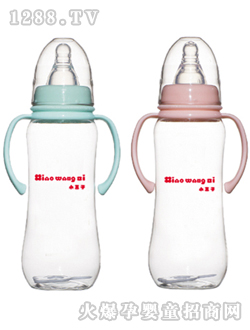 貝美天使9安弧形有耳PP奶瓶