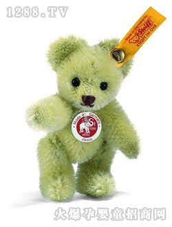 天心綠色泰迪熊