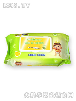 草本倍柔潤膚yinge柔濕巾80片裝