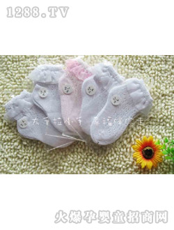 哆啦小貝網(wǎng)眼透氣襪