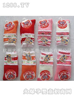 哆啦小貝櫻桃襪子