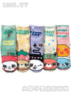 哆啦小貝直板襪