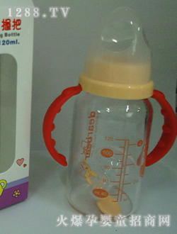 奧兒寶晶鉆玻璃標(biāo)準(zhǔn)奶瓶120ml