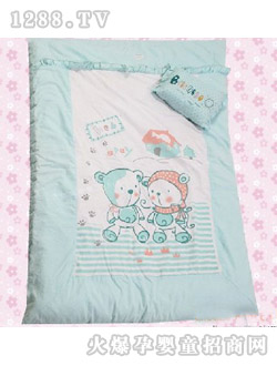 愛嬰寶小熊多功能yinge棉被