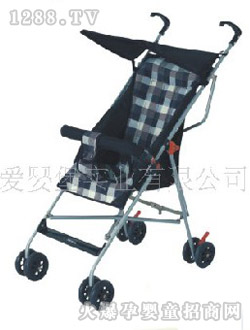 愛嬰寶單手開合輕便推車