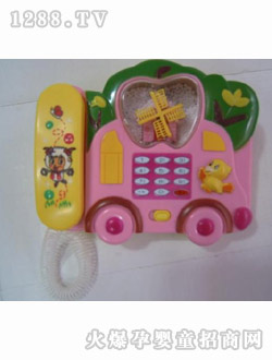 趣多多雪花益智電話機(jī)