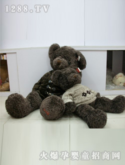 雪樂毛絨毛衣泰迪熊