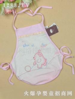 多比兔粉色yinge肚兜