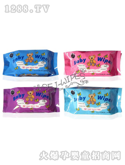 舒爾潔yinge濕巾深紫色包裝