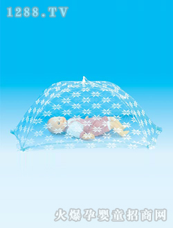 信天活動yinge蚊帳藍色