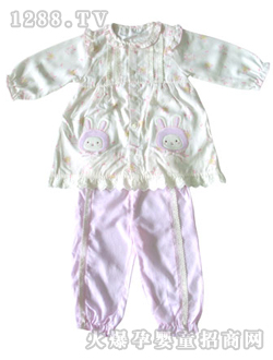 甜心小伙伴防螨抗菌洋裝伴睡衣