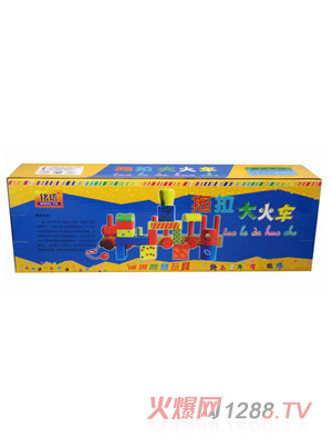 銘塔玩具拖拉大火車