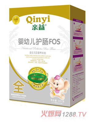 親益盒裝益生元yingye護腸FOS奶營養(yǎng)米粉全