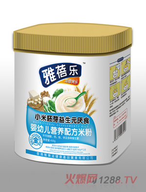 雅蓓樂小米胚芽益生元厭食yingye營(yíng)養(yǎng)配方米粉