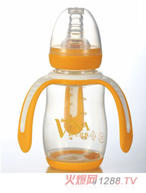 VNA紅盾150ml窄口三耳兩用PP奶瓶