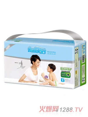 竹能凈味超爽紙尿片40L
