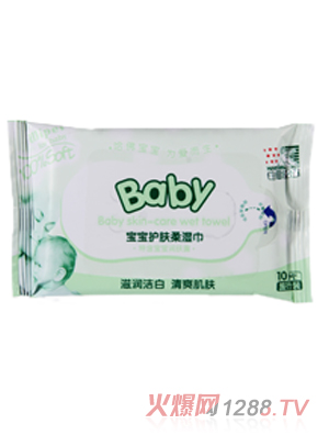 哈佛寶寶愛(ài)幼寶·寶寶護(hù)膚柔濕巾