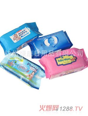 80片袋裝無香型兒濕巾