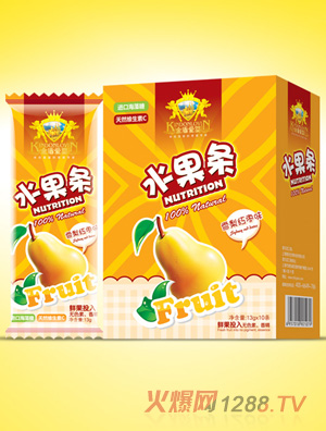 金盾愛(ài)嬰雪梨紅棗水果條