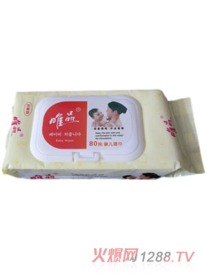 唯品yinge濕巾80片裝