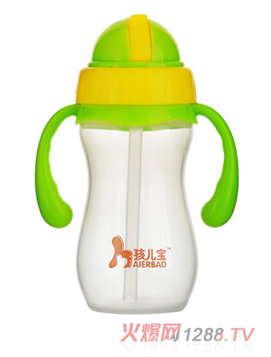 孩兒寶把手PP吸管杯270ml