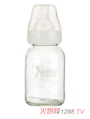孩兒寶標口玻璃奶瓶120ml