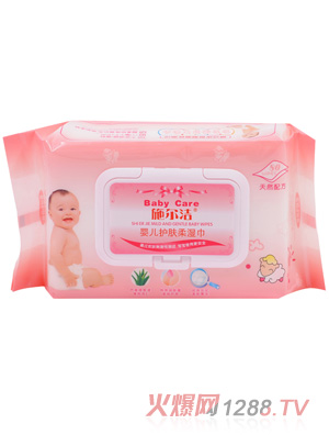 施爾潔yinge護(hù)膚柔濕巾80抽帶蓋