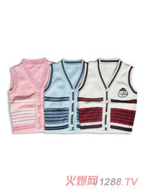 嬰比迪橫條背心
