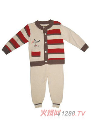 嬰比迪卡通牛開胸套