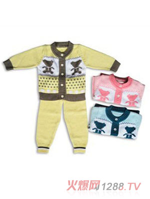 嬰比迪梅花熊開胸套