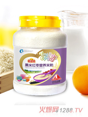 婷寶寶黑米紅棗營養(yǎng)米粉