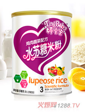 婷寶寶雞肉蔬菜水蘇糖米粉