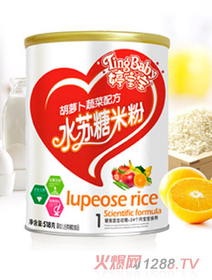 婷寶寶胡蘿卜蔬菜水蘇糖米粉