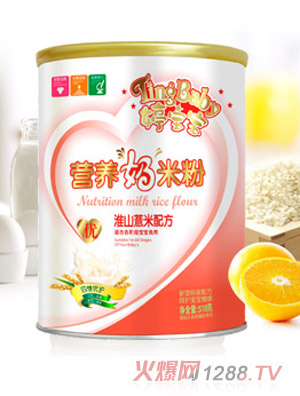 婷寶寶淮山薏米水果多維營養(yǎng)奶米粉