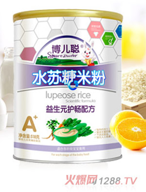 博兒聰益生元護(hù)暢配方水蘇糖米粉