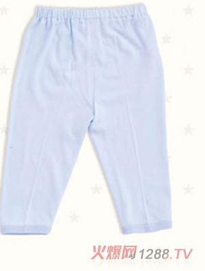嬰之初悠閑時(shí)光單面竹纖維單條褲