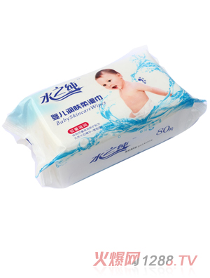 水之純yinge潤膚柔濕巾80片裝