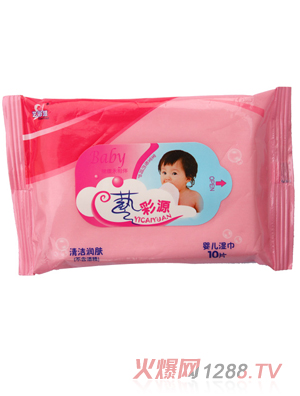 藝彩源清潔潤(rùn)膚yinge濕巾